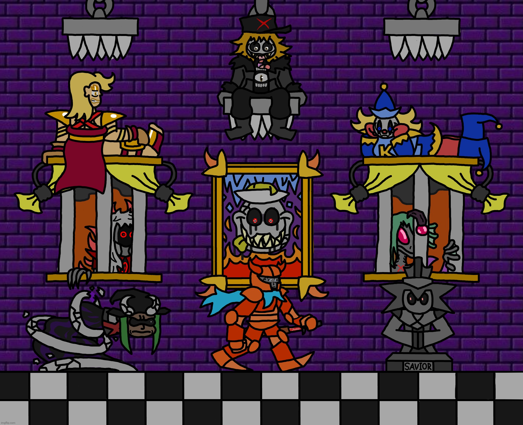 WELCOME HOME - X's Manor (BossfightsX) | made w/ Imgflip meme maker