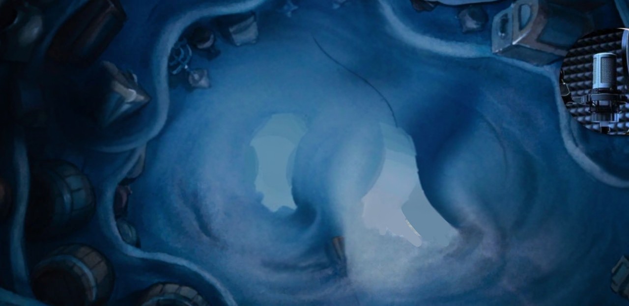 Underwater grotto Blank Meme Template