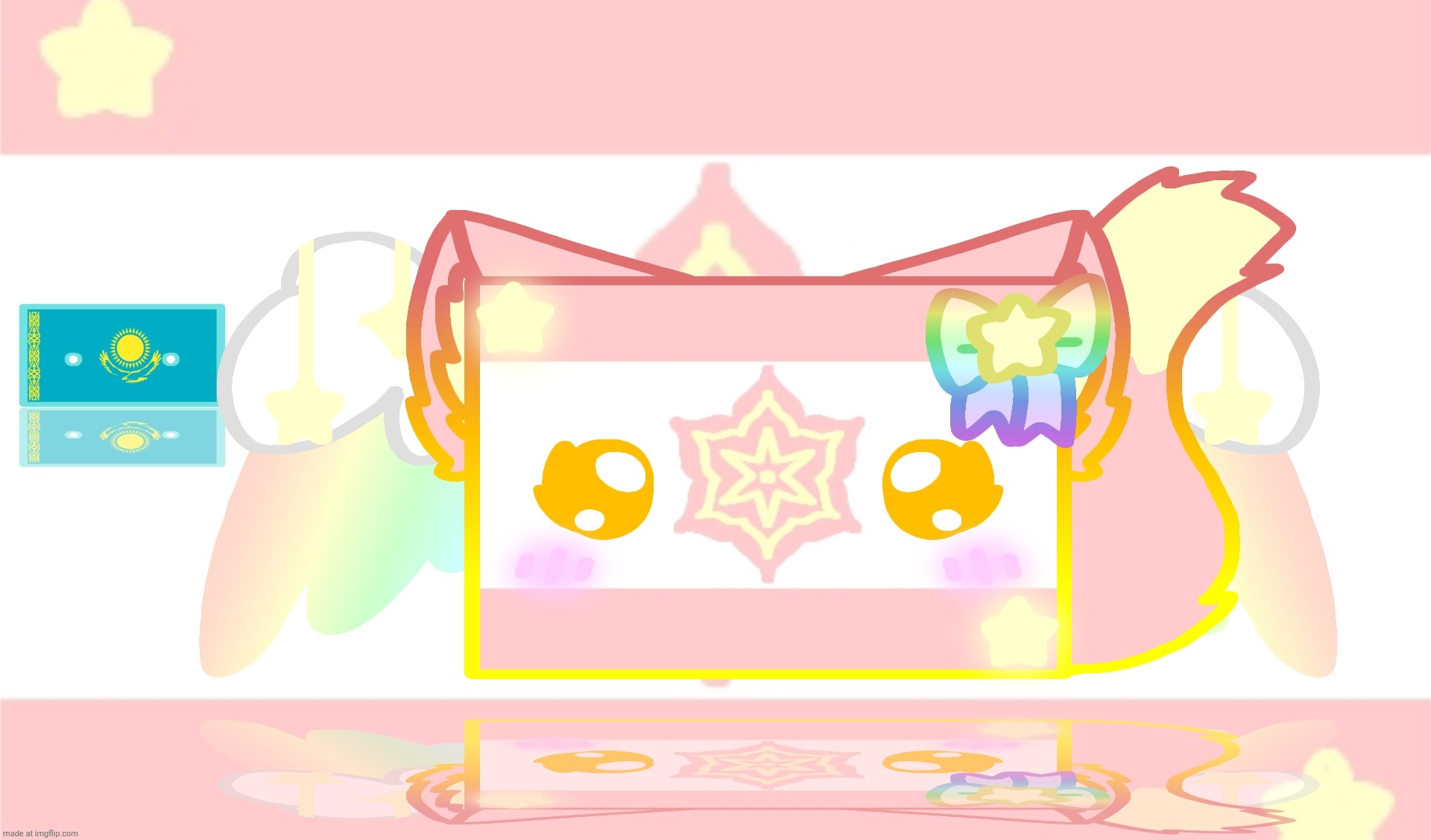 This is AkasakuraBrick | image tagged in countryballs,kawaii,fyp,cute,oc,kazakhstan | made w/ Imgflip meme maker