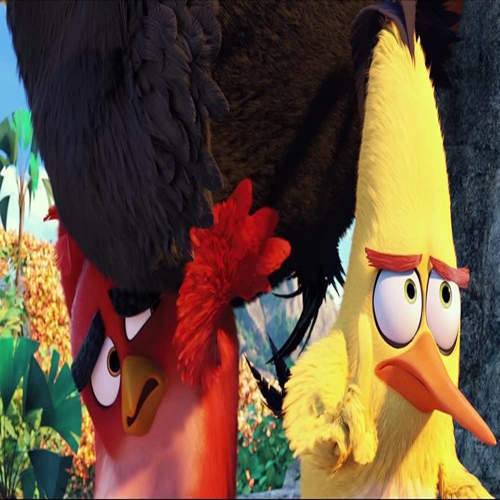 red holding bomb while chuck is off to the side Blank Meme Template