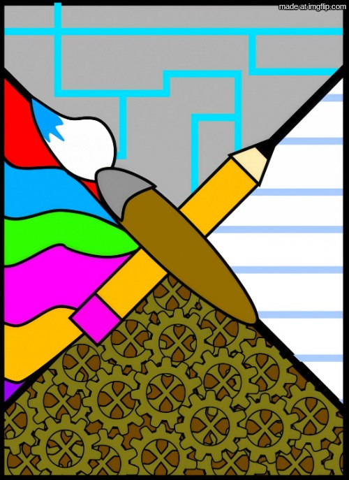 some art i made for my yearbook page. | made w/ Imgflip meme maker