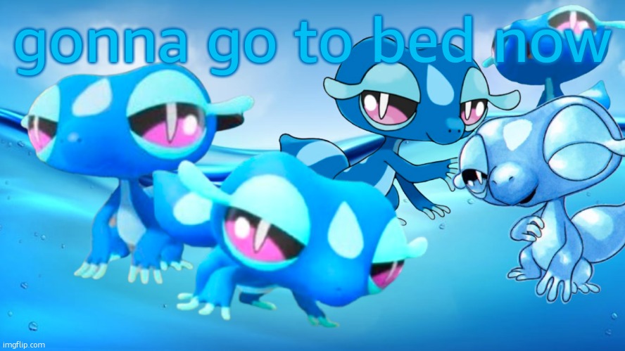 Gecqua Astetetic | gonna go to bed now | image tagged in gecqua astetetic | made w/ Imgflip meme maker