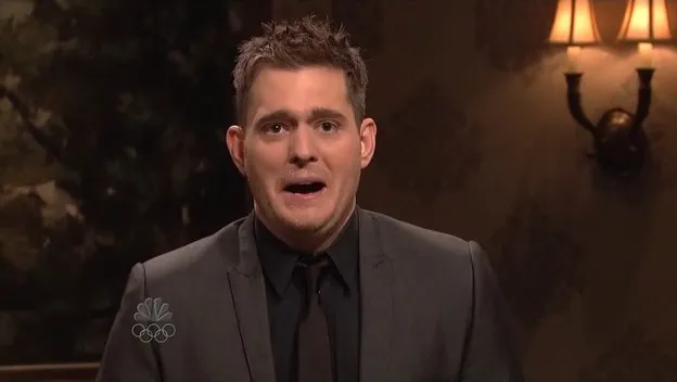 High Quality Michael Bublé SNL Blank Meme Template