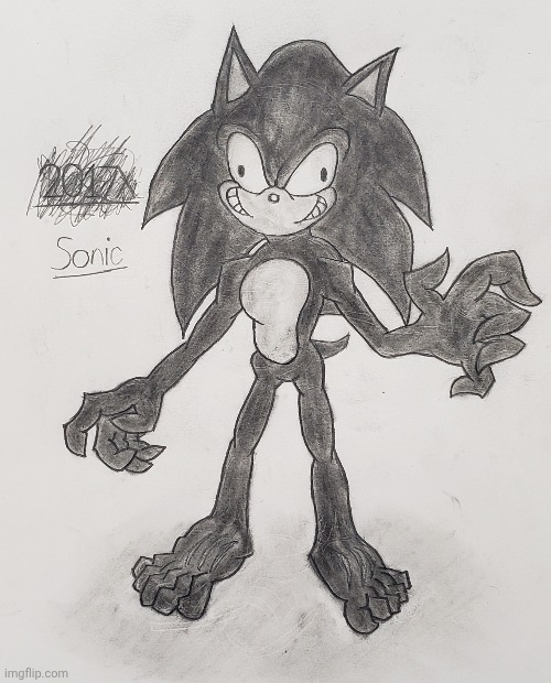 "GOOD GRIEF HE'S NAKED!" - Plankton | image tagged in sonic exe,exe,drawing | made w/ Imgflip meme maker