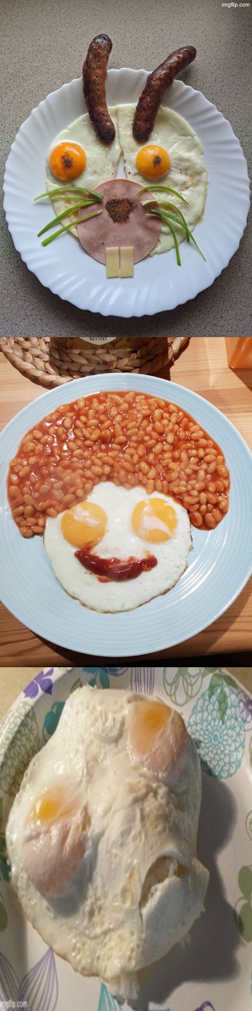 Cursed Eggs | image tagged in cursed images,eggs,creepy face,what in the hot crispy kentucky fried frick,nope,food memes | made w/ Imgflip meme maker