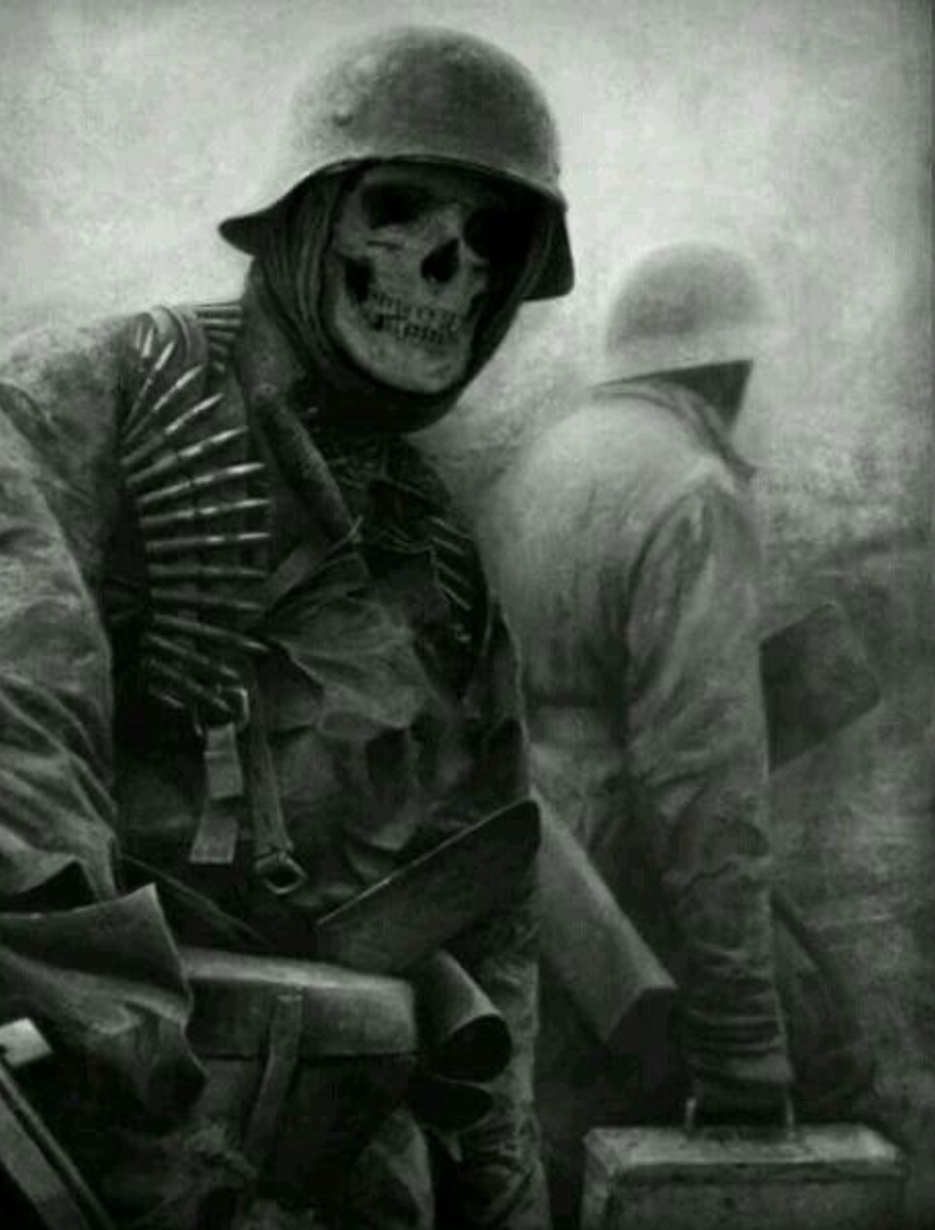 Dead German Solidier Blank Meme Template