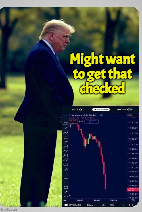 It is coming | Might want
to get that
checked | image tagged in stock market,oil,gas prices,economy,iran,america first | made w/ Imgflip meme maker
