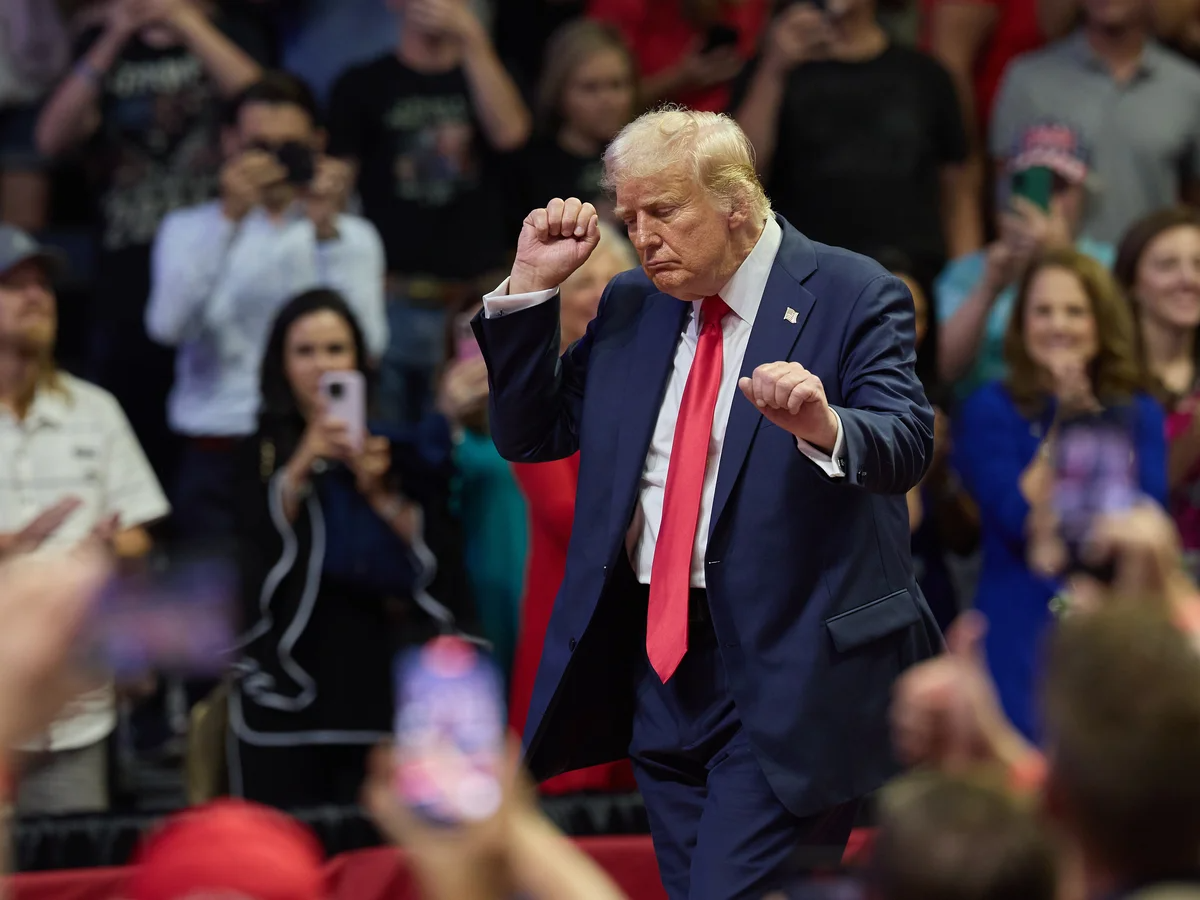 Trump Dancing Blank Meme Template