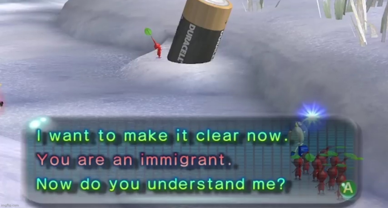 Oh man I love Pikmin 2! Surely it doesn't say anything crazy, right? | made w/ Imgflip meme maker