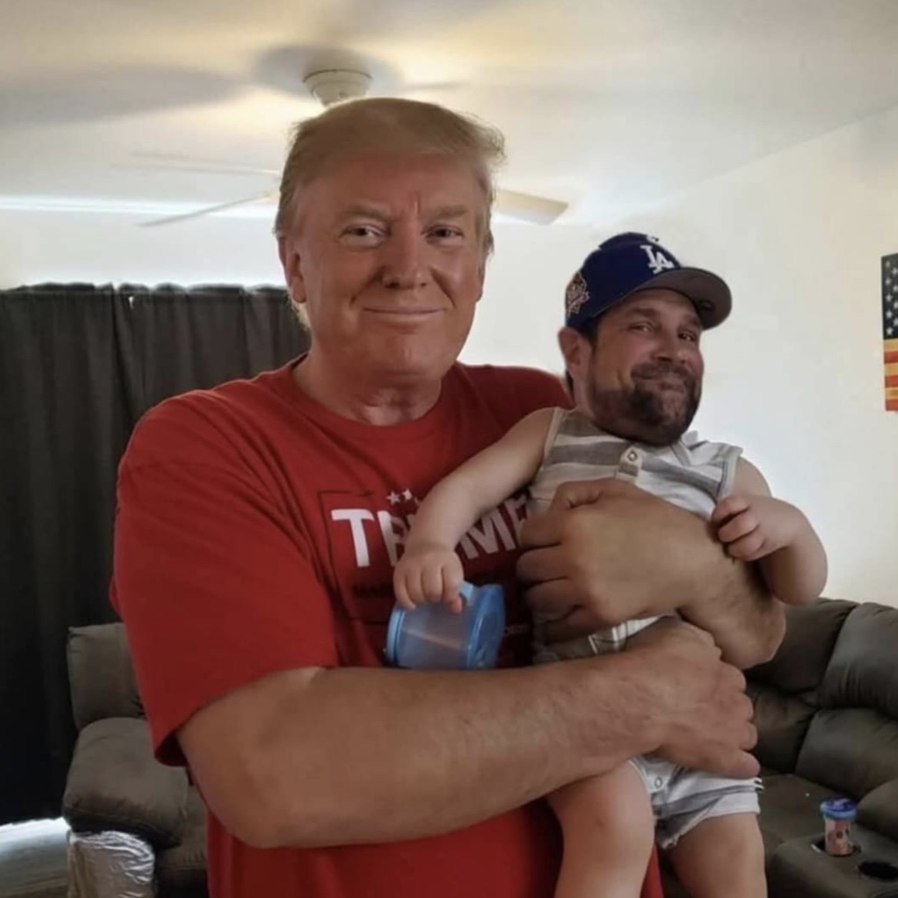 Daddy Trump Blank Meme Template