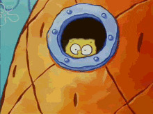 Peeping Spongebob Blank Meme Template