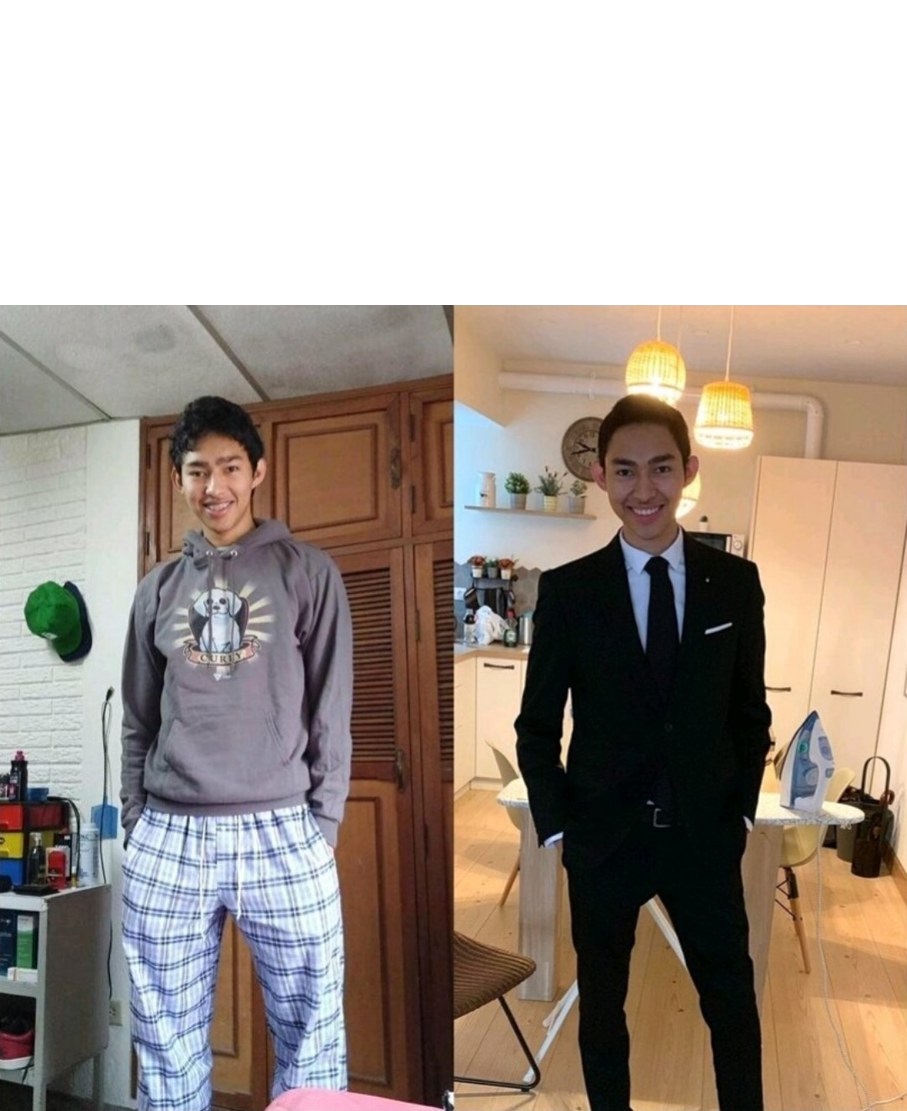 Niño Terno Niño Pijama Blank Meme Template