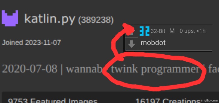 I would've put myself except I'm not a twink and I also suck at programming | made w/ Imgflip meme maker