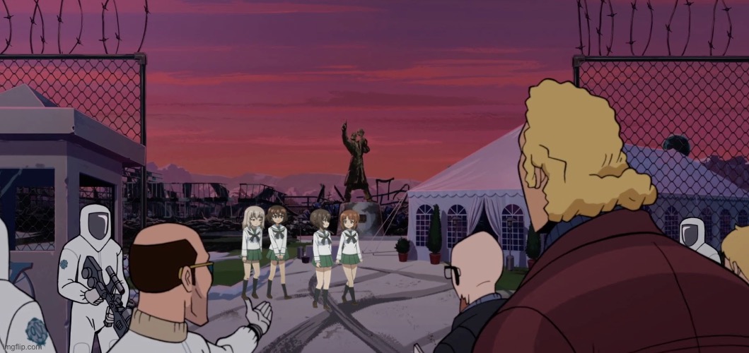 Touring an OSI OP | image tagged in girls und panzer,venture bros,girls und venture,parody,meme,crossover | made w/ Imgflip meme maker