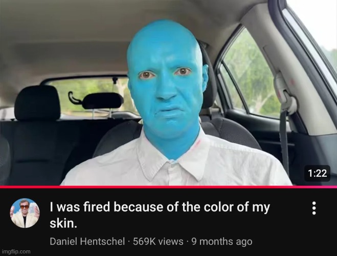 "I'm blue, da boo bee da boo dai" | made w/ Imgflip meme maker