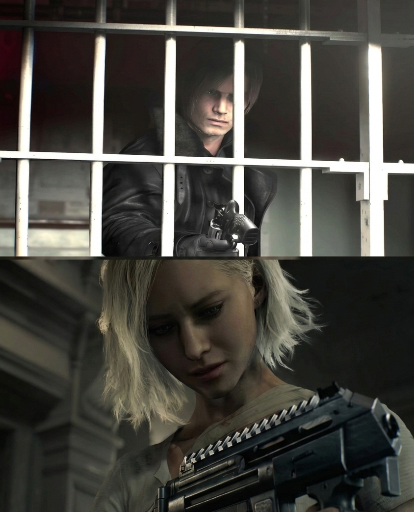 Leon grace Blank Meme Template