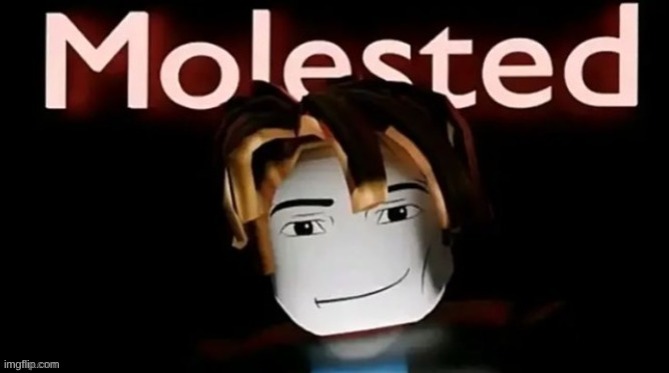 roblox molested | image tagged in roblox molested | made w/ Imgflip meme maker