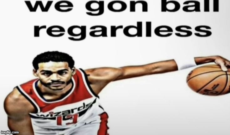 we gon ball regardless | image tagged in we gon ball regardless | made w/ Imgflip meme maker