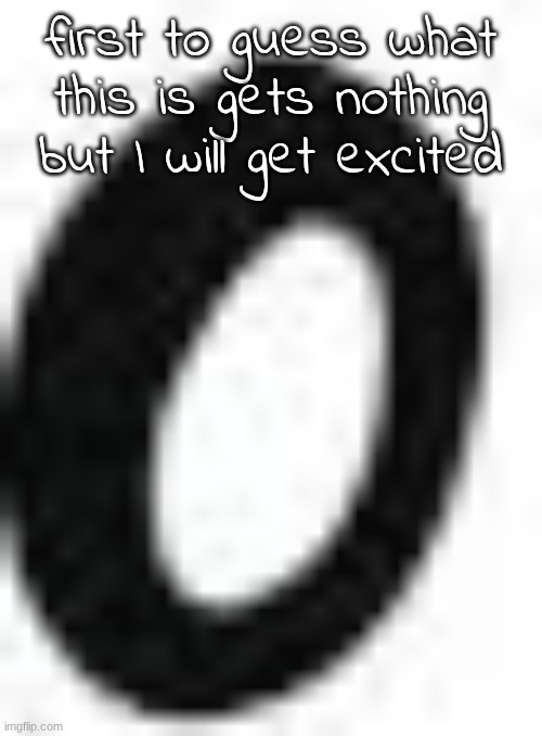 first to guess what this is gets nothing but I will get excited | made w/ Imgflip meme maker