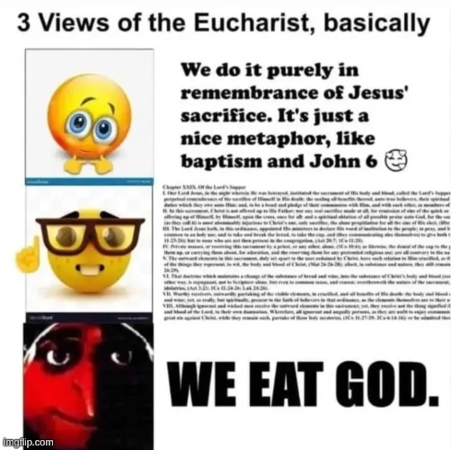 Catholics: | made w/ Imgflip meme maker