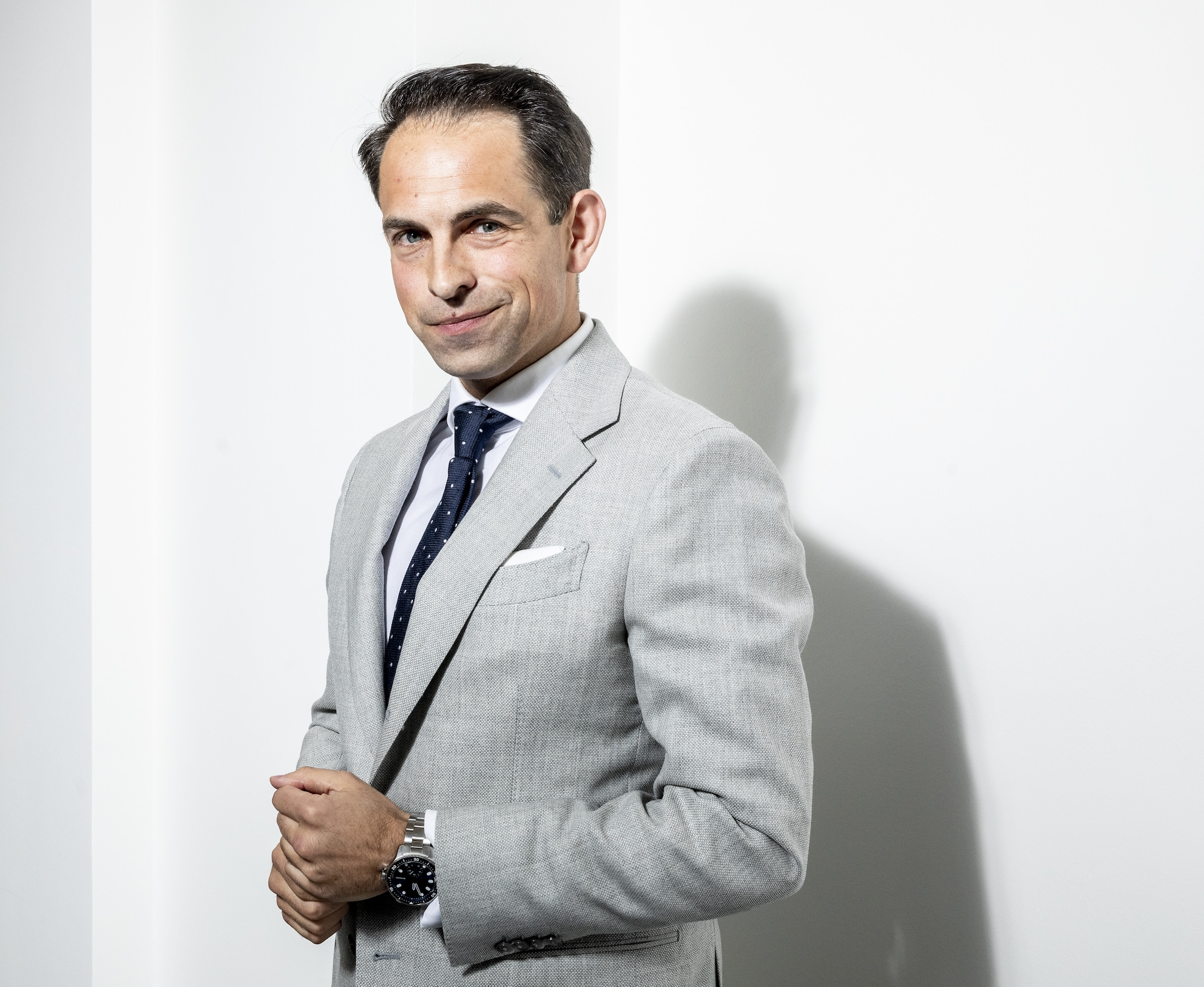 Nazi in suit Blank Meme Template