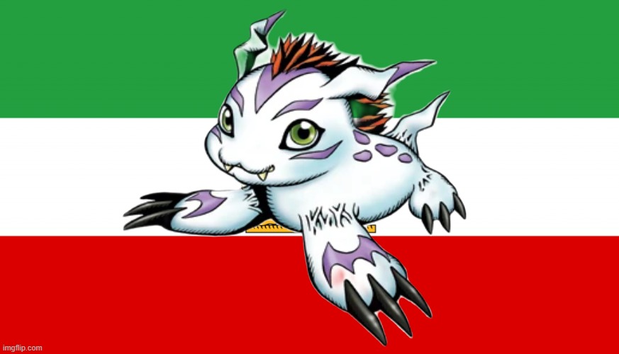 diglmon icon | image tagged in real iran flag,icons,anime,digimon | made w/ Imgflip meme maker
