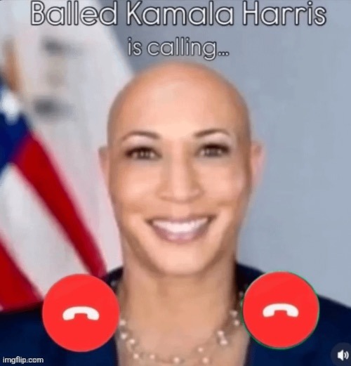 Balled Kamala Harris | image tagged in balled kamala harris | made w/ Imgflip meme maker