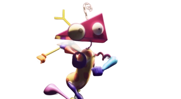 Zooble Running Blank Meme Template