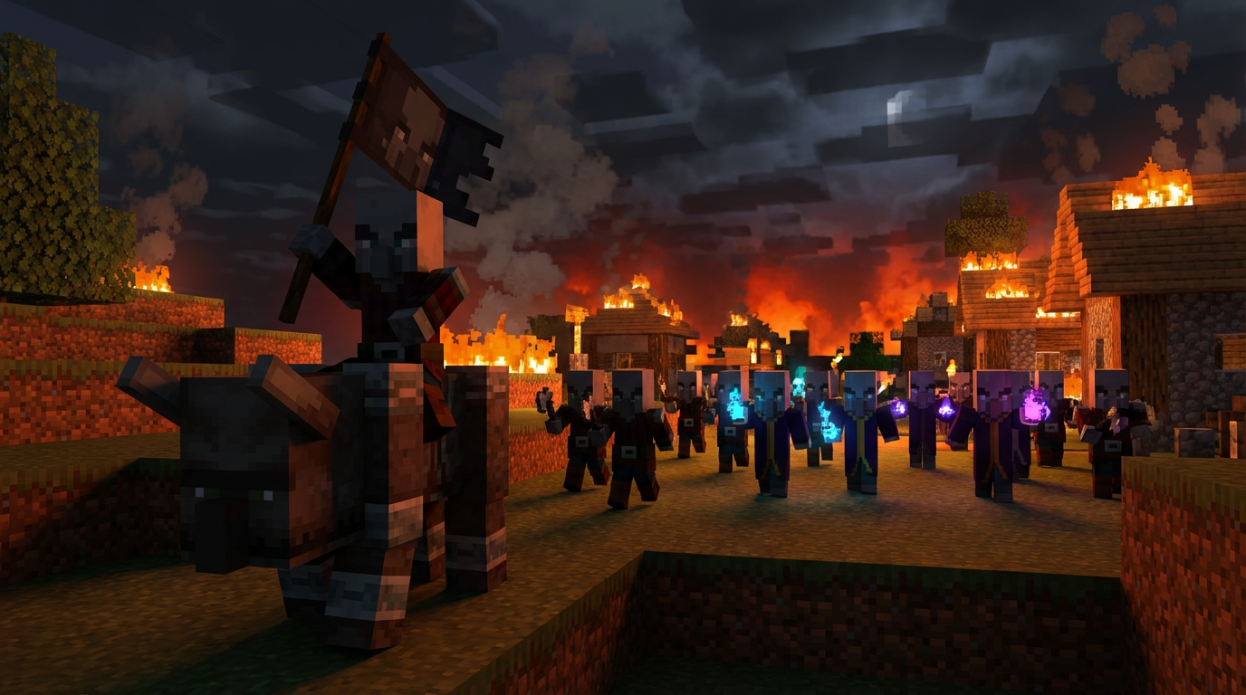 Army Of Illagers Blank Meme Template