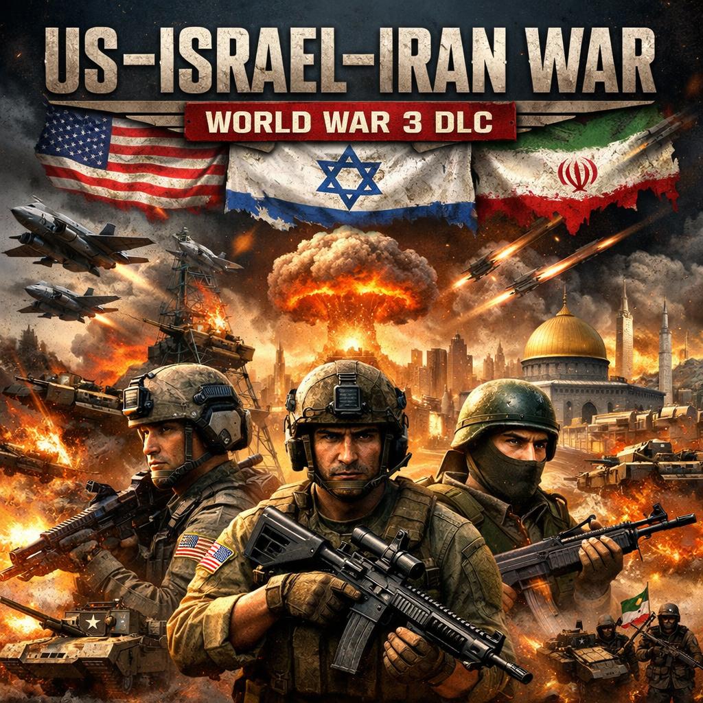 US–Israel–Iran War (World War 3 DLC) Blank Meme Template