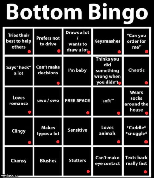 okay. | image tagged in bottom bingo | made w/ Imgflip meme maker