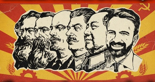 Communist leaders with Zohran Mamdani Blank Meme Template