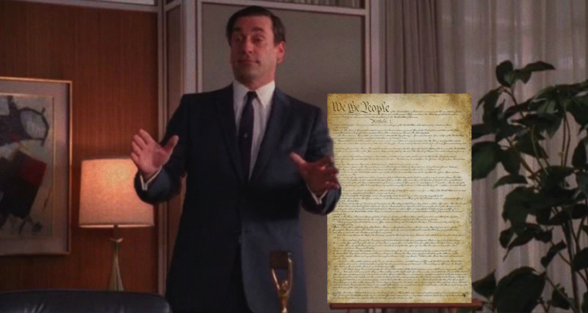 Hear Me Put Constitution Blank Meme Template