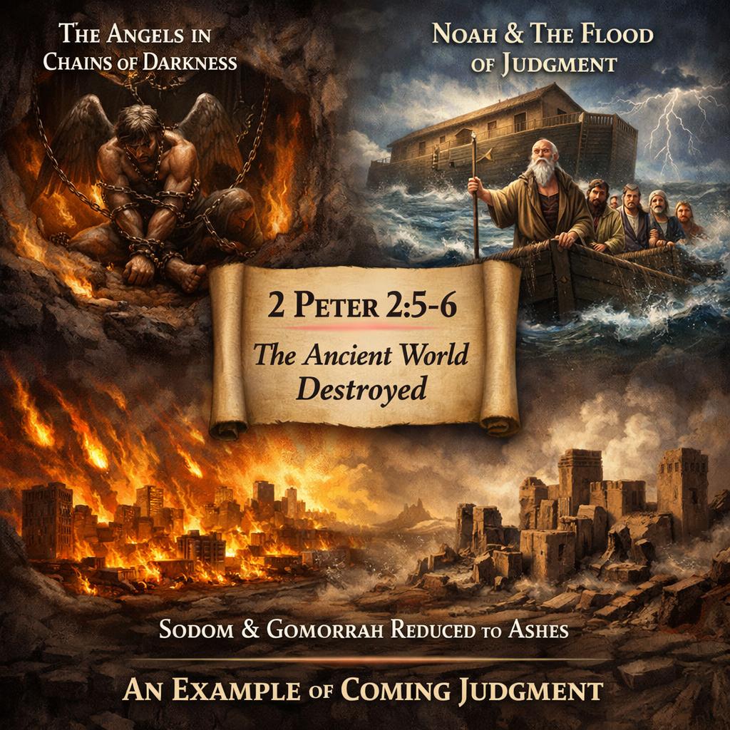 2 Peter 2:5-6 — Typology & Metaphor TLV 2Pe 2:2  Many will follo Blank Meme Template