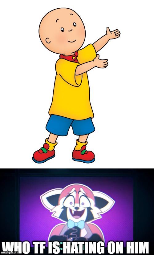 My opinion on Caillou | WHO TF IS HATING ON HIM | image tagged in caillou,brat,preschool show,snipesnap | made w/ Imgflip meme maker