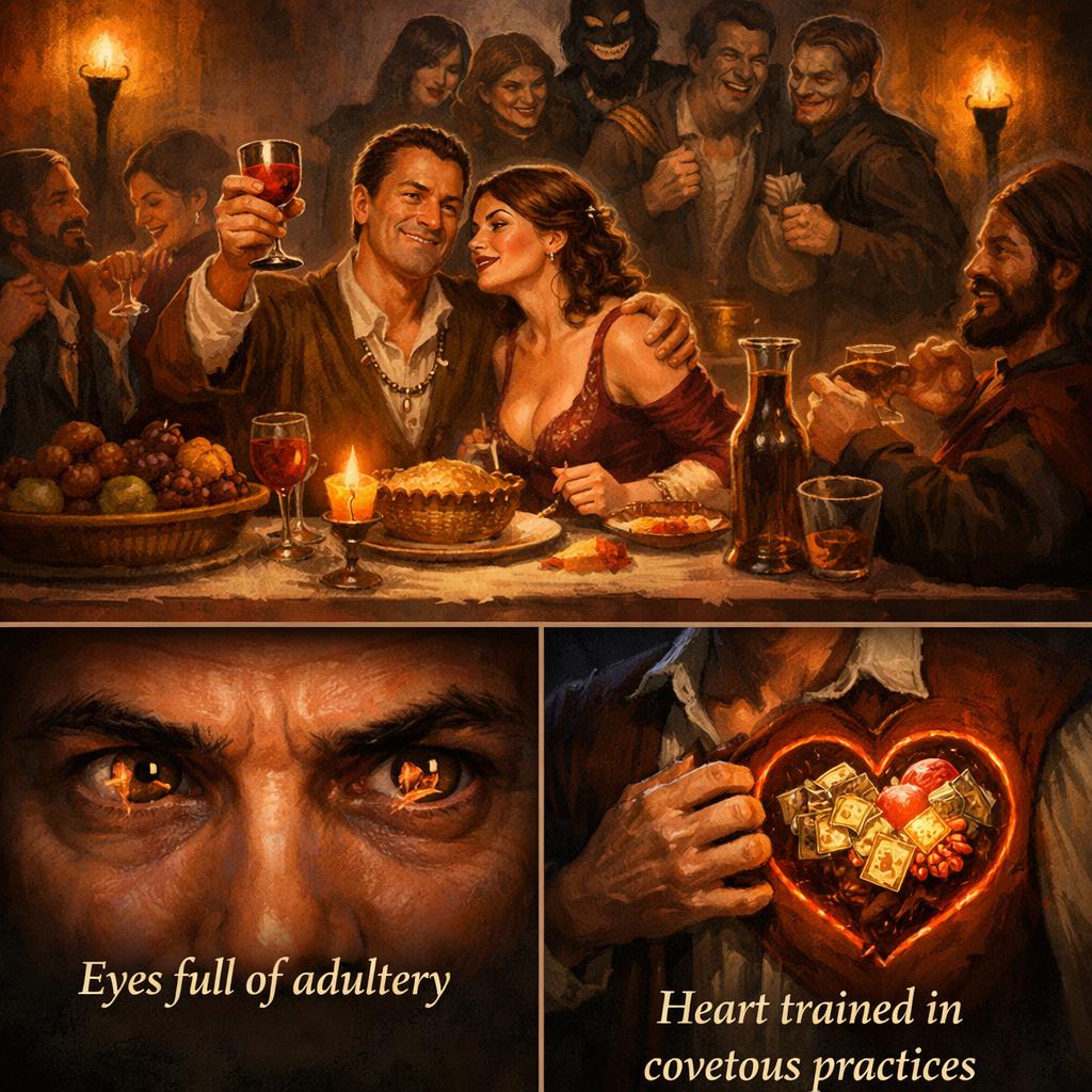 2 Peter 2:13 — Irony •	“Sporting themselves… while they feast wi Blank Meme Template