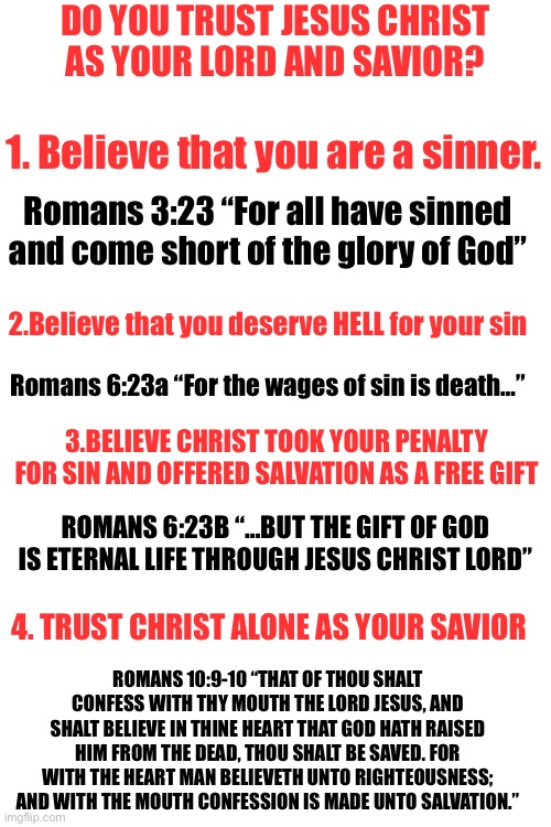 Jesus is Lord Blank Meme Template