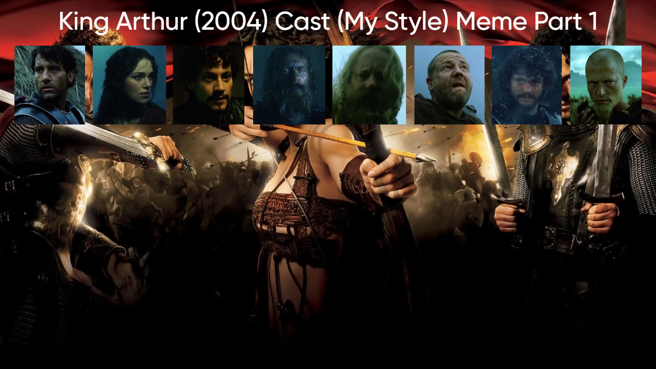 King Arthur (2004) Cast (My Style) Part 1 Blank Meme Template