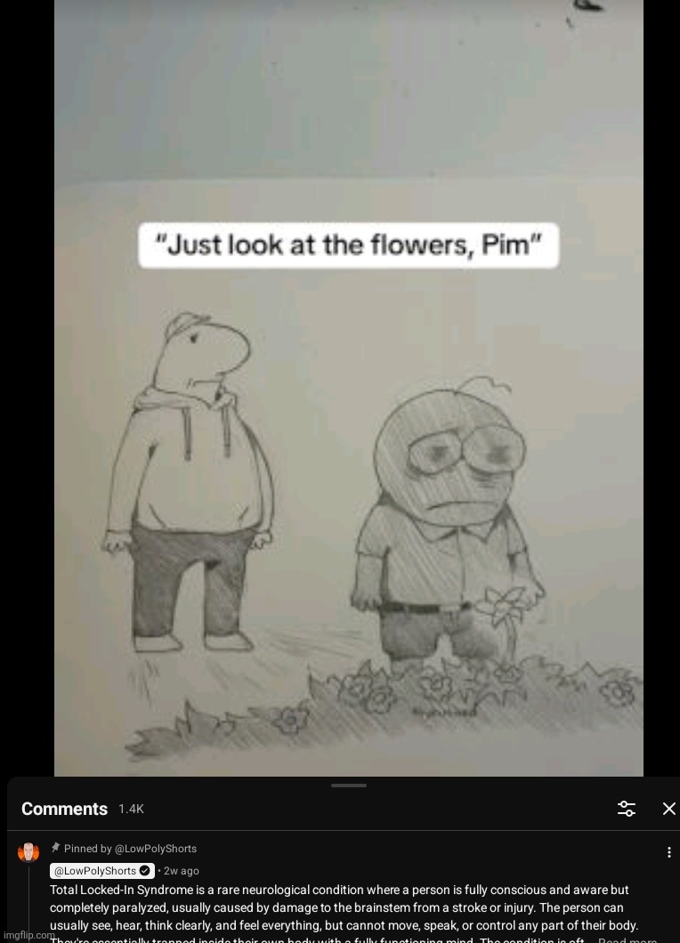 YouTube likes to do a thing where it opens the wrong comment section on the wrong video and it's lowk funny sometimes | made w/ Imgflip meme maker