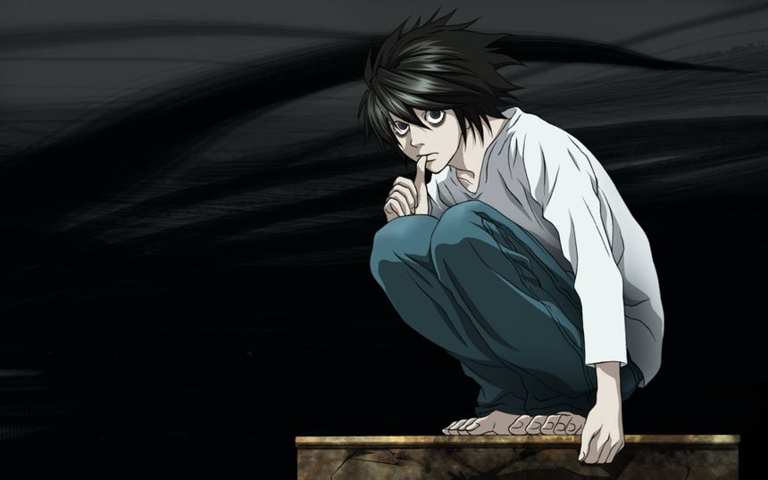 Death Note L Squat Blank Meme Template