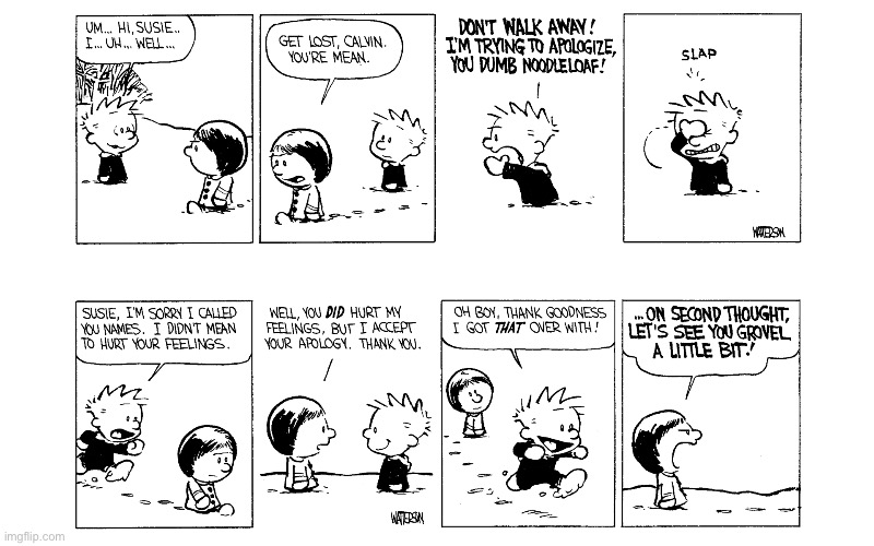 image tagged in calvin and hobbes,comics | made w/ Imgflip meme maker