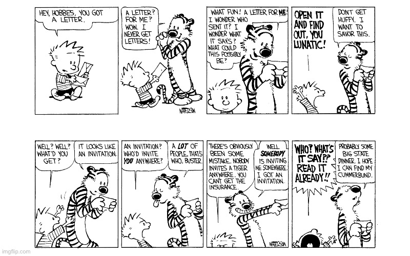 image tagged in calvin and hobbes,comics | made w/ Imgflip meme maker