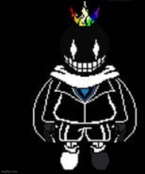 King choas sans (isn't it King Multiverse? -MC) | made w/ Imgflip meme maker