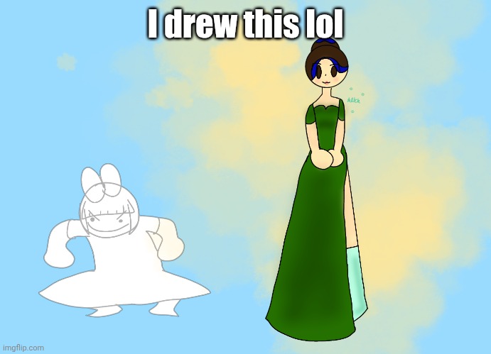 Don't mind the rabbit child | I drew this lol | made w/ Imgflip meme maker