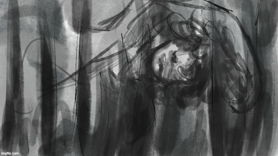 i was gonna maybe make this my pinterest banner, can yall tell whats happening or do i need to refine it | made w/ Imgflip meme maker