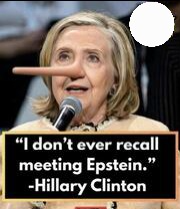 Hillary Clinton Pinocchio nose Blank Meme Template