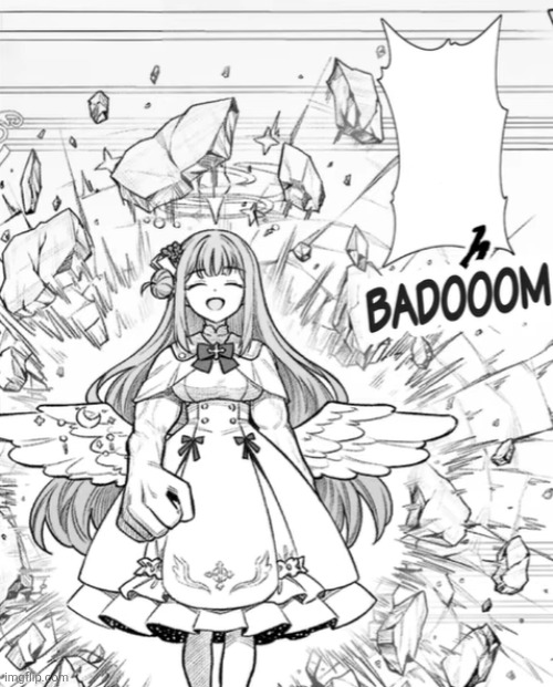 Mika breaking the wall saying X | image tagged in mika breaking the wall saying x | made w/ Imgflip meme maker