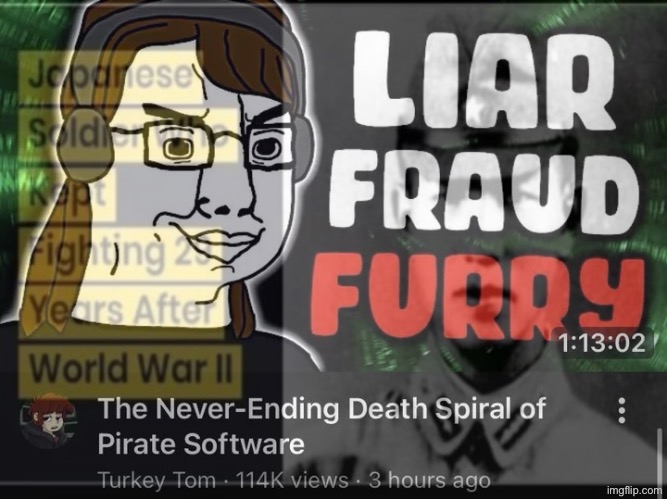 yuro lsosers creeps podes is: danm liar frud fury | made w/ Imgflip meme maker