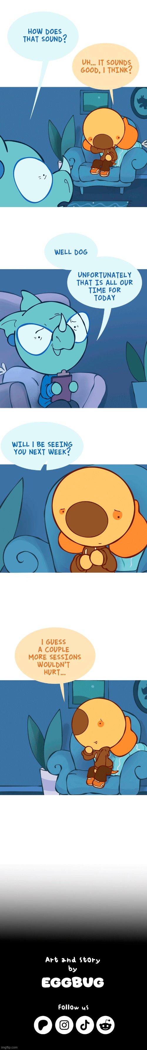 image tagged in dog,rhino,therapist,therapy,sessions,more | made w/ Imgflip meme maker