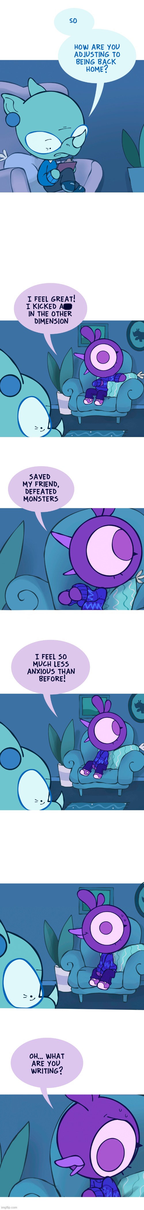 image tagged in bird,rhino,therapist,therapy,anxious,anxiety | made w/ Imgflip meme maker